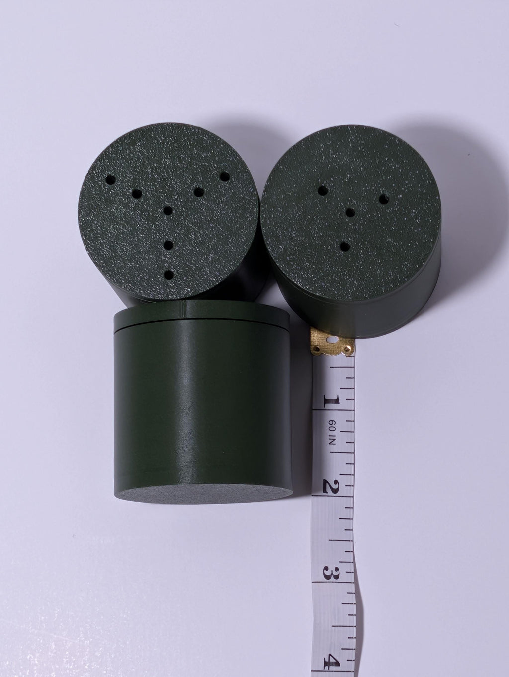 Magnetic optional Mini K9 Nose Work Scent Containers – Set of 3 / multi-oder levels.