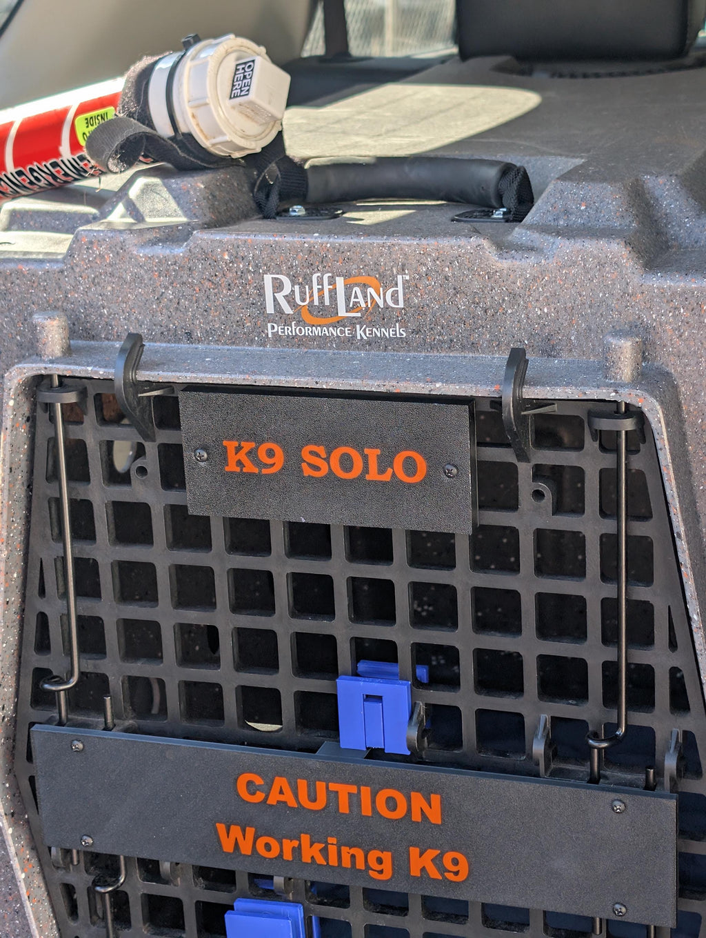 Ruffland Kennel Name Plate